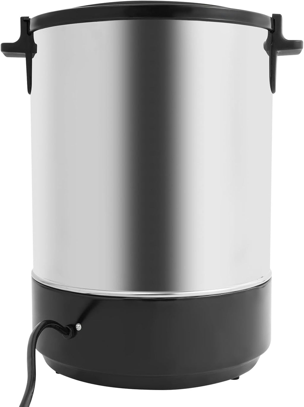 19L Commercial Water Heater, 304 Stainless Steel Electric Hot Water Dispenser with Adjustable Temp (86°F-230°F) & Faucet, for Coffee, Tea, Party, Office, Buffet (Black, 19L)