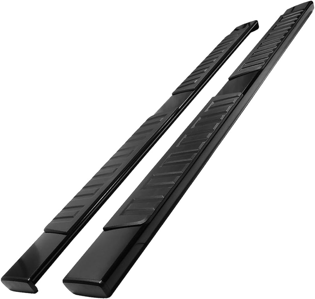 YITAMOTOR 6 Inches Running Boards Compatible with 2019-2026 Chevy Silverado/GMC Sierra 1500 Crew Cab, 2020-2026 2500HD 3500HD, Side Step Bars Aluminum Alloy, Running Boards for Silverado Crew Cab