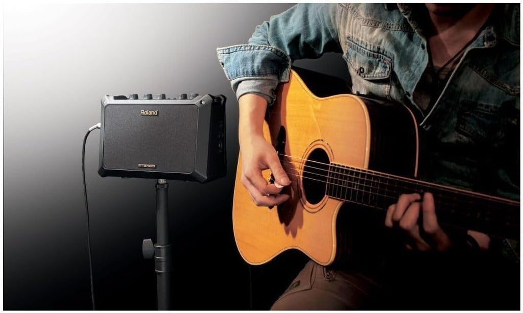 Roland Mobile-AC Portable Battery Powered Acoustic Guitar Amplifier