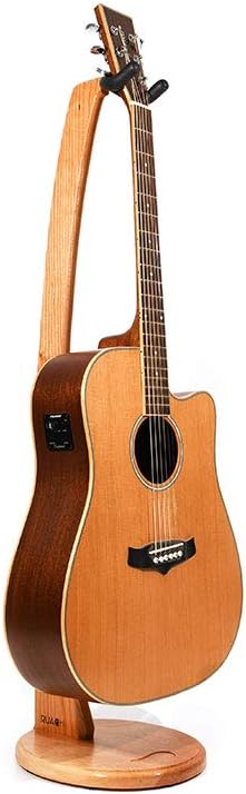 Ruach Wooden Acoustic Electric Guitar Stand - Handmade from Cherry