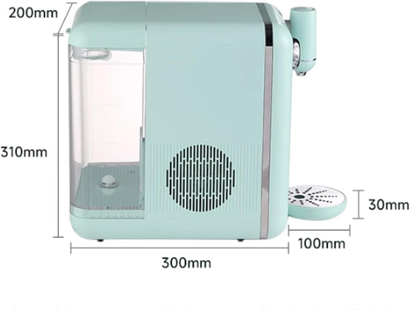 hot Water dispensers Refrigeration Drinking Water Dispenser Desktop Smart Instant Hot Water Dispenser Portable Mini Water Dispenser Home Appliances Instant hot Water Dispenser (Color : A)