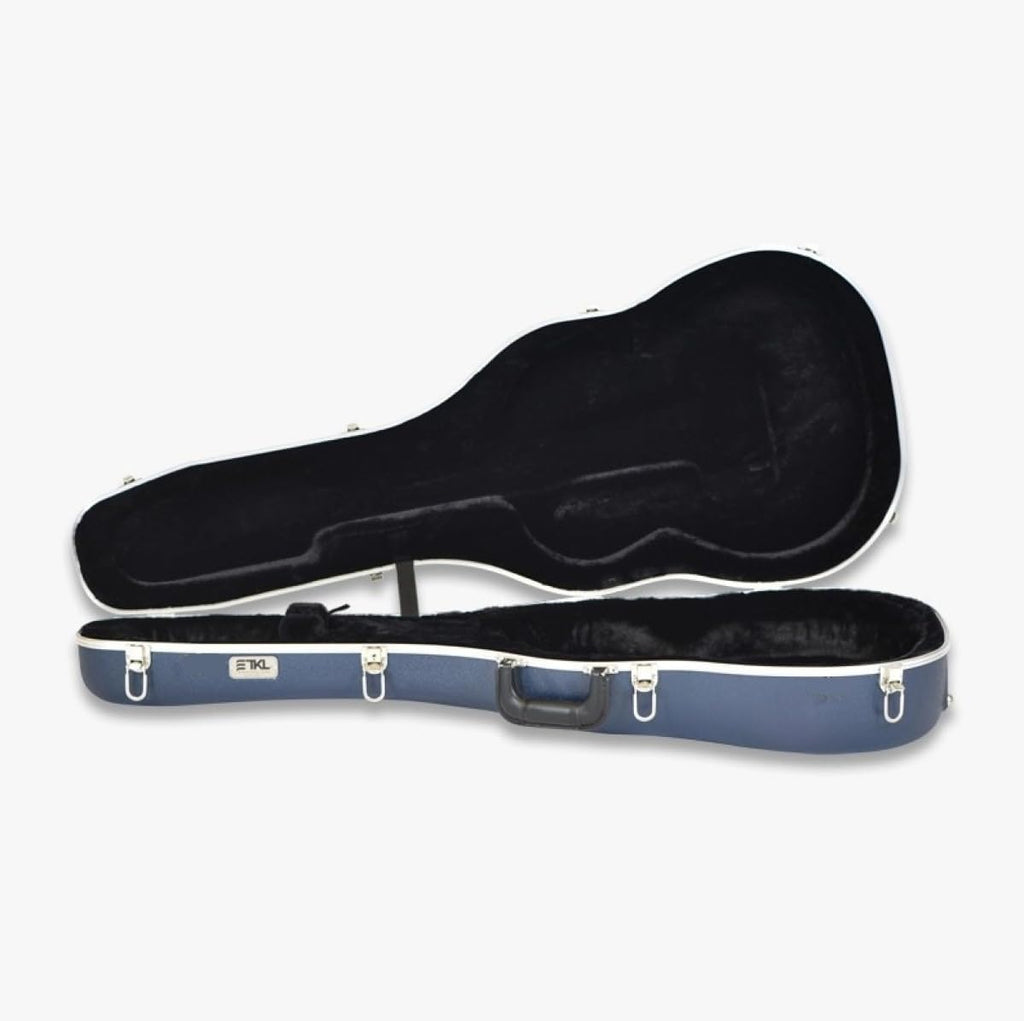 TKL Concept 3.1 Molded Dreadnought Acoustic Guitar Case Blue Finish (Compatible w/Martin, Washburn, Collings, Gibson, Guild)