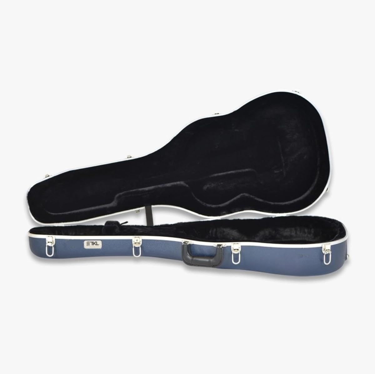 TKL Concept 3.1 Molded Dreadnought Acoustic Guitar Case Blue Finish (Compatible w/Martin, Washburn, Collings, Gibson, Guild)