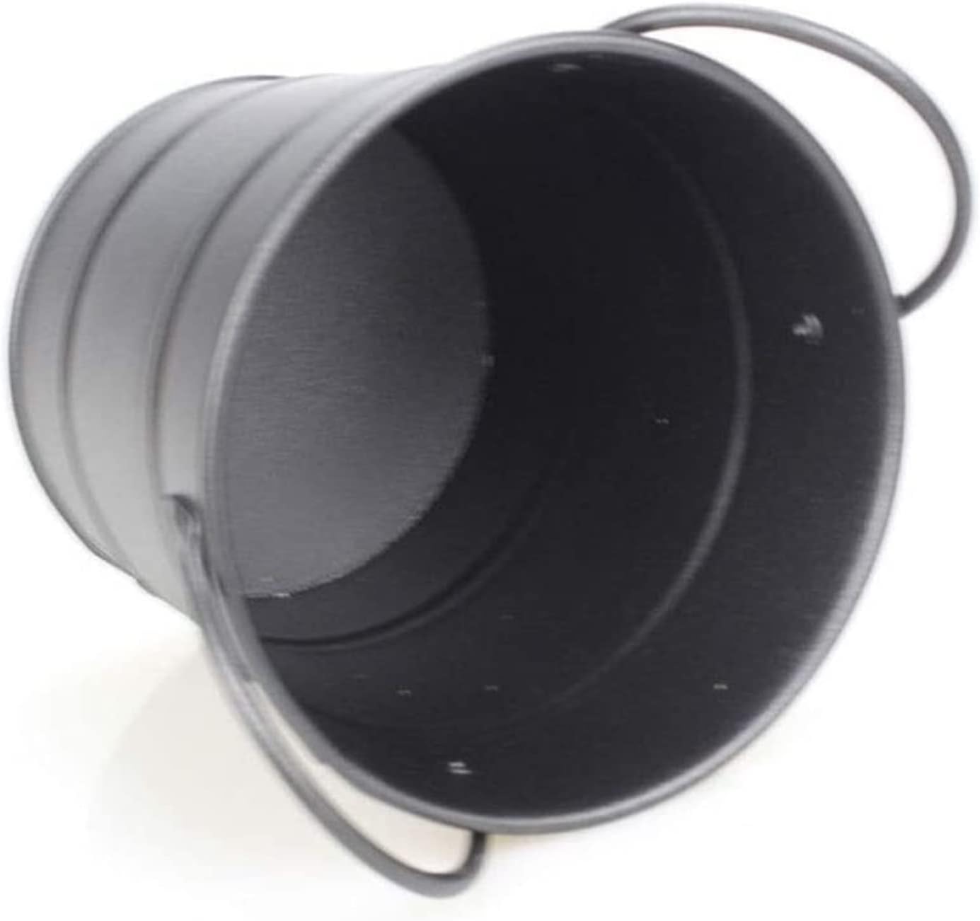 Ice Bucket Champagne Bucket Wine Cooler Bucket Mini Barbecue Ice Cube Bucket Household Drink Beer Ice Bucket for Home Bar Ice Buckets for Parties (Black 11 * 11.5cm)