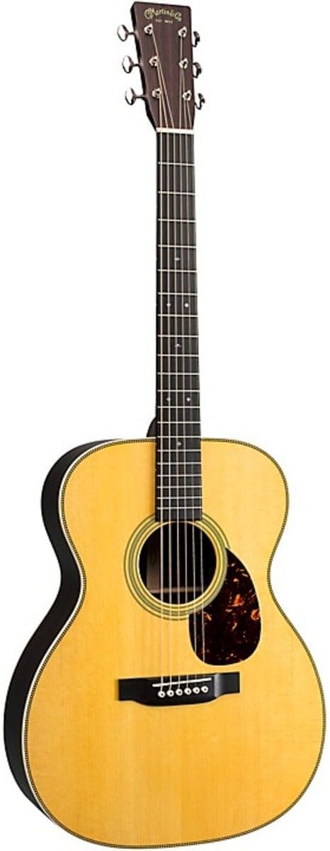 Martin OM-28E Standard Series Acoustic-electric Guitar - Natural with Aging Toner, LR Baggs Anthem (2025)