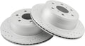 KAC 13.58 inch(345mm) Rear Brake Rotors for Chevrolet 2007-2009 2014-2020 Tahoe, Chevrolet 2007-2009 Silverado 1500, Chevrolet 2010-2013 Silverado 1500 5.3L,Automotive Replacement Brake Rotors,55133