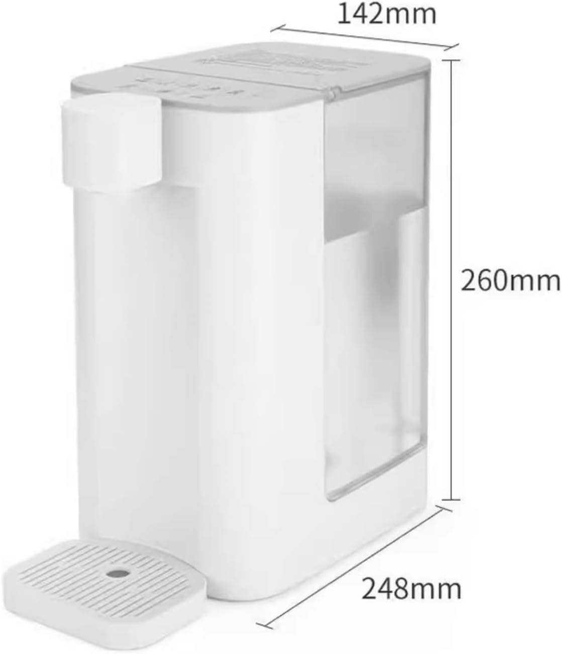 GRFIT hot Water dispensers Instant Water Dispenser Desktop Household Boiling Water Dispenser Desktop Water Purifier Fast Heating Office Water Dispenser Instant hot Water Dispenser (Color : A)