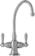 Waterstone 1200HC-SG Hampton Hot and Cold Filtration Faucet - Lever Handles Satin Gold