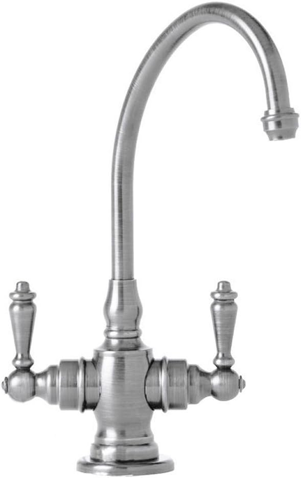 Waterstone 1200HC-SG Hampton Hot and Cold Filtration Faucet - Lever Handles Satin Gold