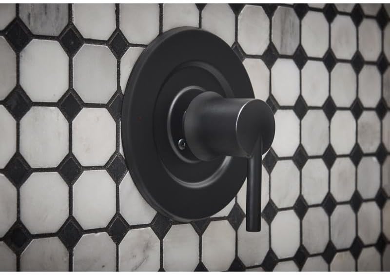 ARLYS Matte Black POSI-Temp TUB/Shower