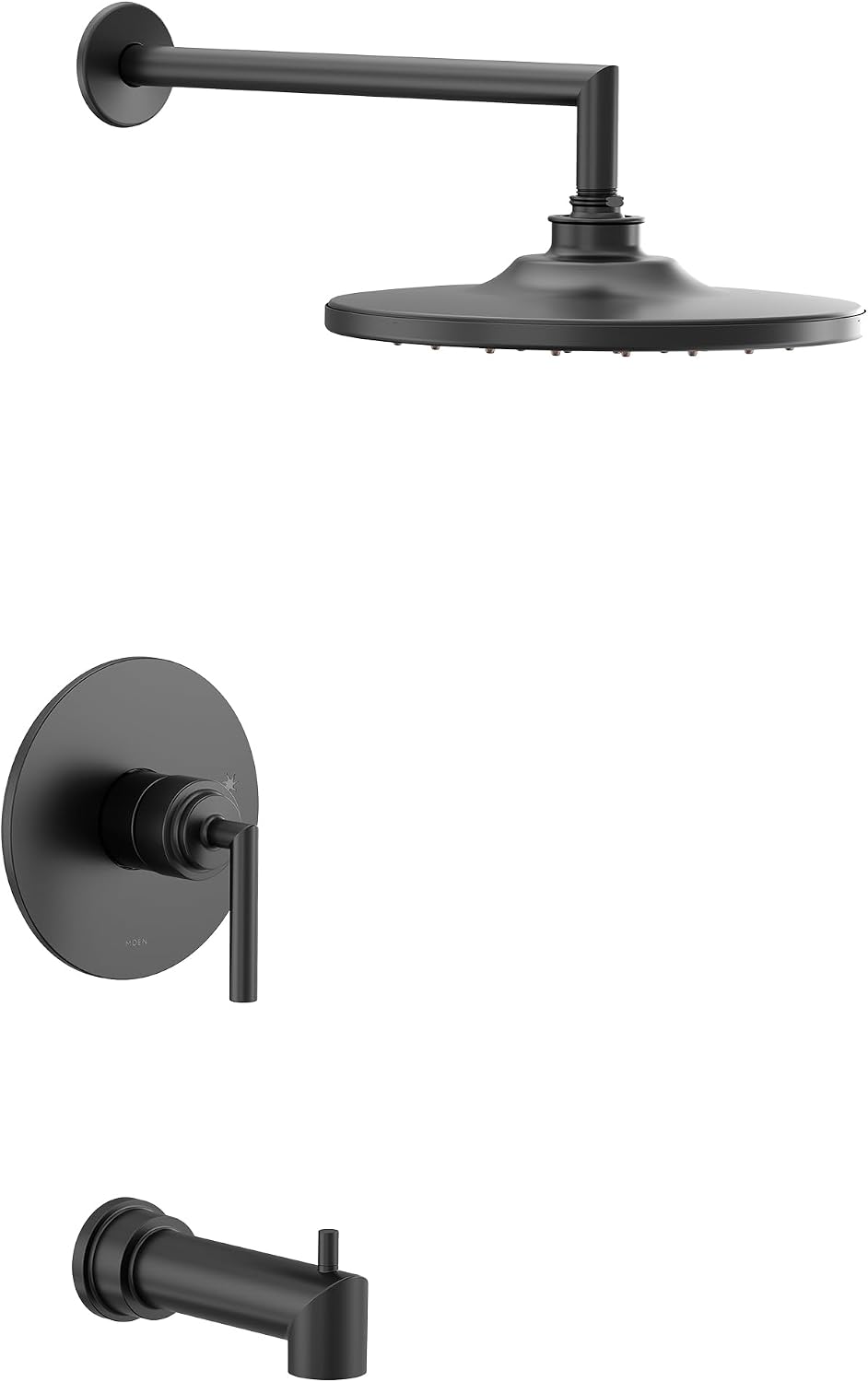 Moen UTS22003EPBL Arris M-CORE 2-Series 1-Handle Tub and Shower Trim Kit, Valve Required, Matte Black