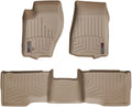 WeatherTech Custom Fit FloorLiners for Jeep Commander, Grand Cherokee, 1st & 2nd Row (45013-1-2), Tan