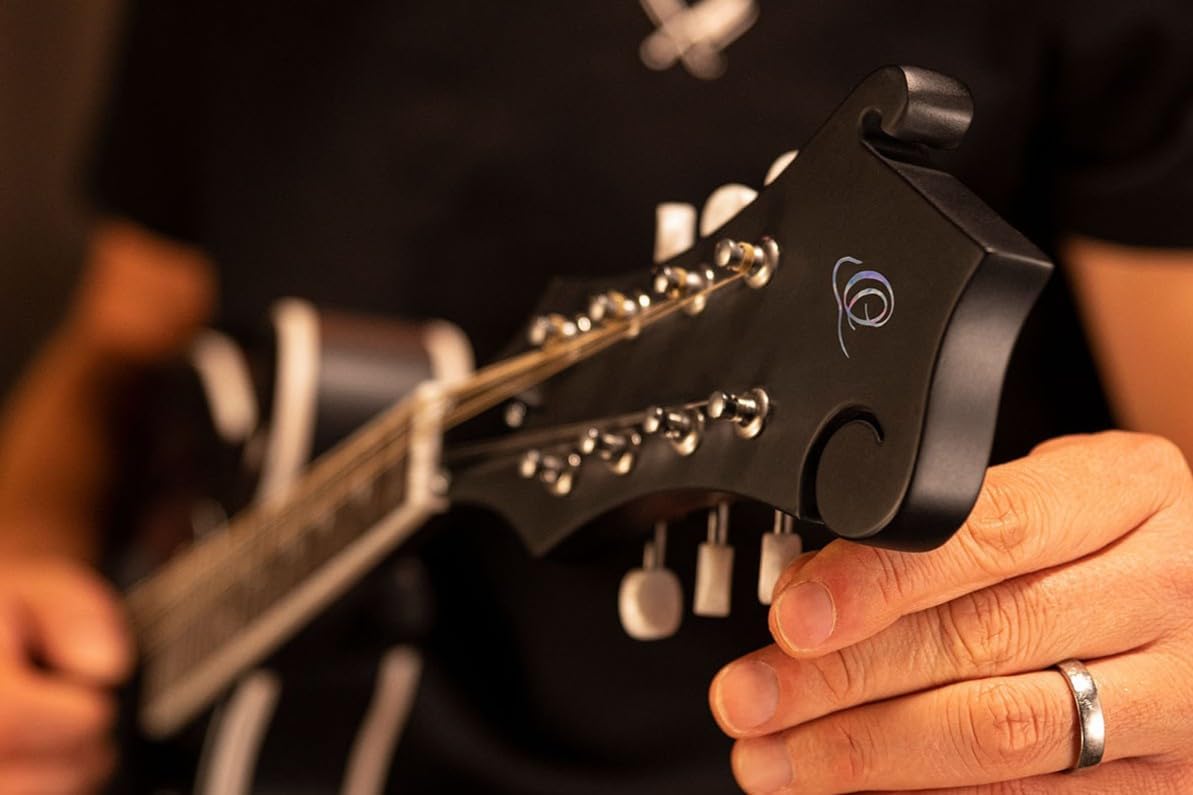 Ortega Americana Series F-Style Acoustic-Electric Mandolin, Satin Whiskey Burst (RMFE30-WB)