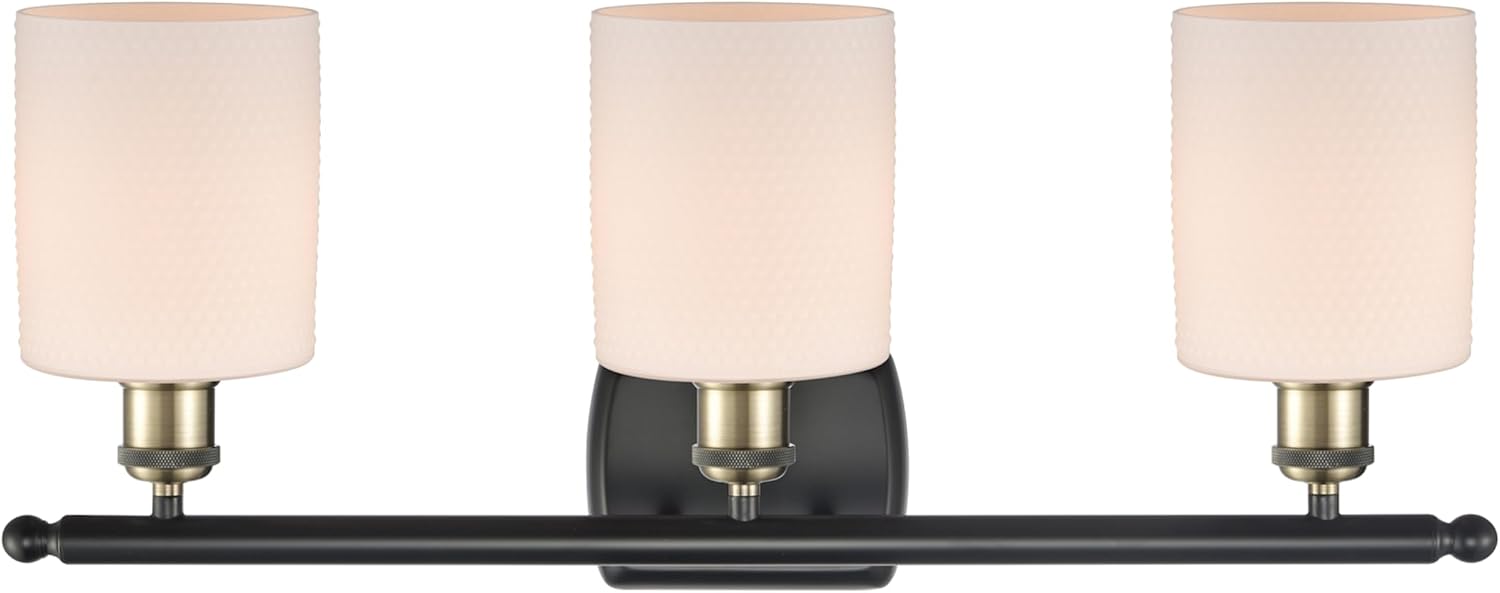 Innovations 516-3W-PC-G111 3 Light Bathroom Fixture, Polished Chrome