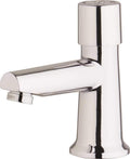 Chicago Faucets 3500-E2805AB Single Supply Hot or Cold Water Basin Faucet with Se, Chrome