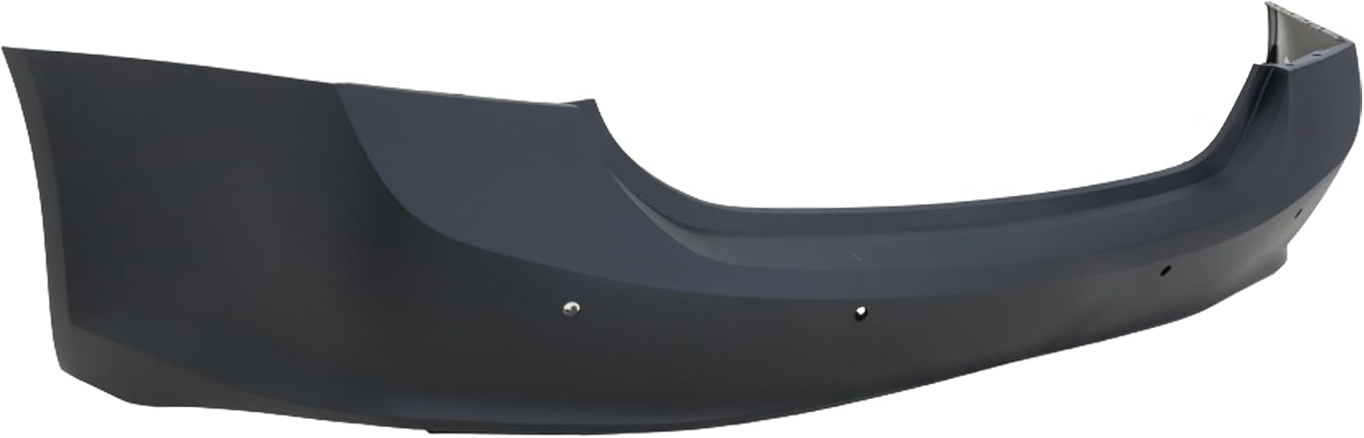 Garage-Pro Bumper Cover Compatible with Chevrolet Malibu 2019-2024 For Models With Park Assist System and Without Parallel Park Assist Primed Rear GM1100A23
