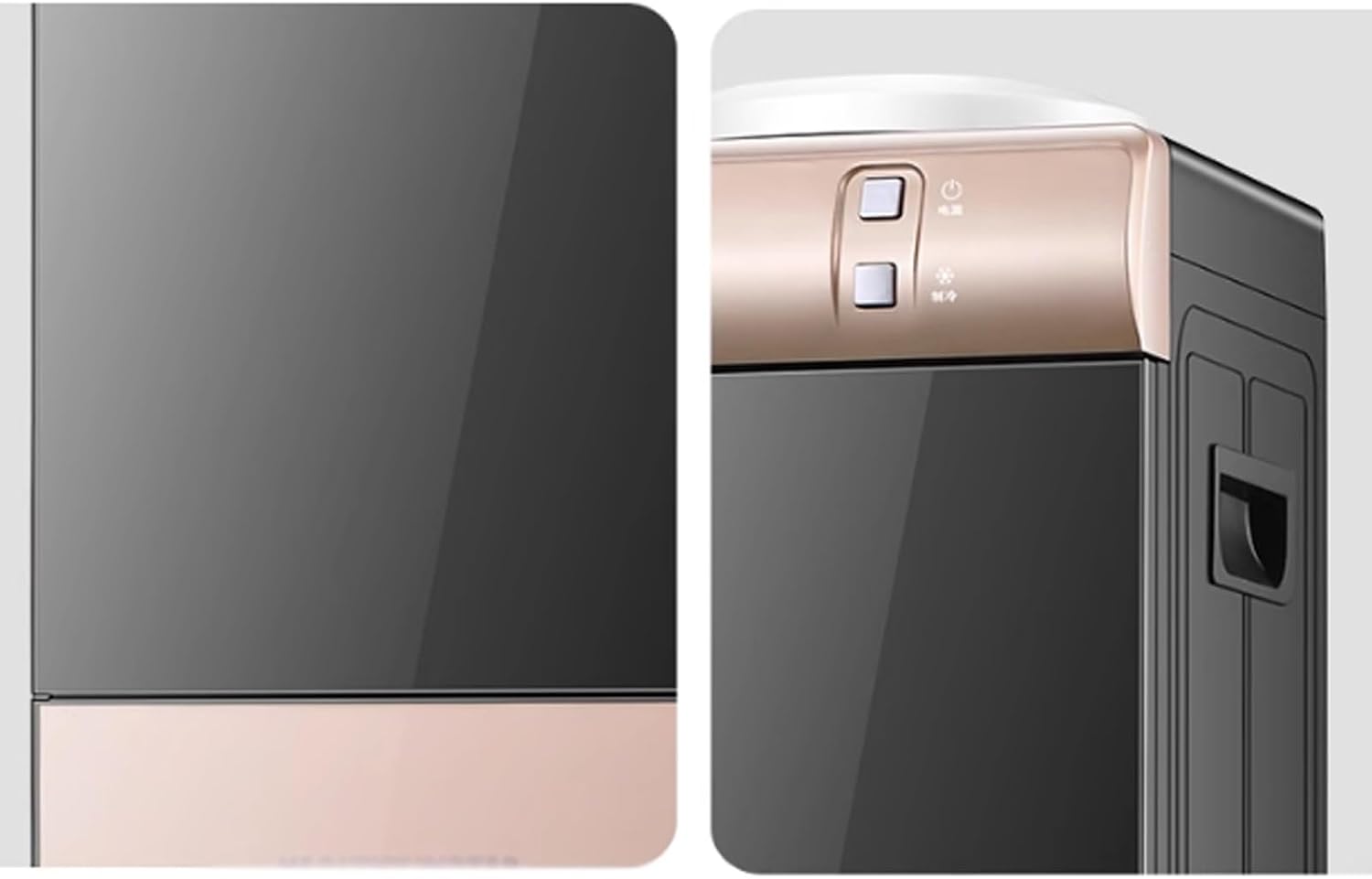 hot water dispensers Household Vertical Water Dispenser Fully Automatic Intelligent Small Hot Water Mini Office Mounted Water Bucket instant hot water dispenser (Color : B, Size : Warm)