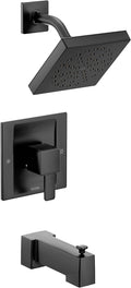 Moen 90 Degree Matte Black Posi-Temp Tub/Shower Trim Kit, Valve Required, TS2713BL