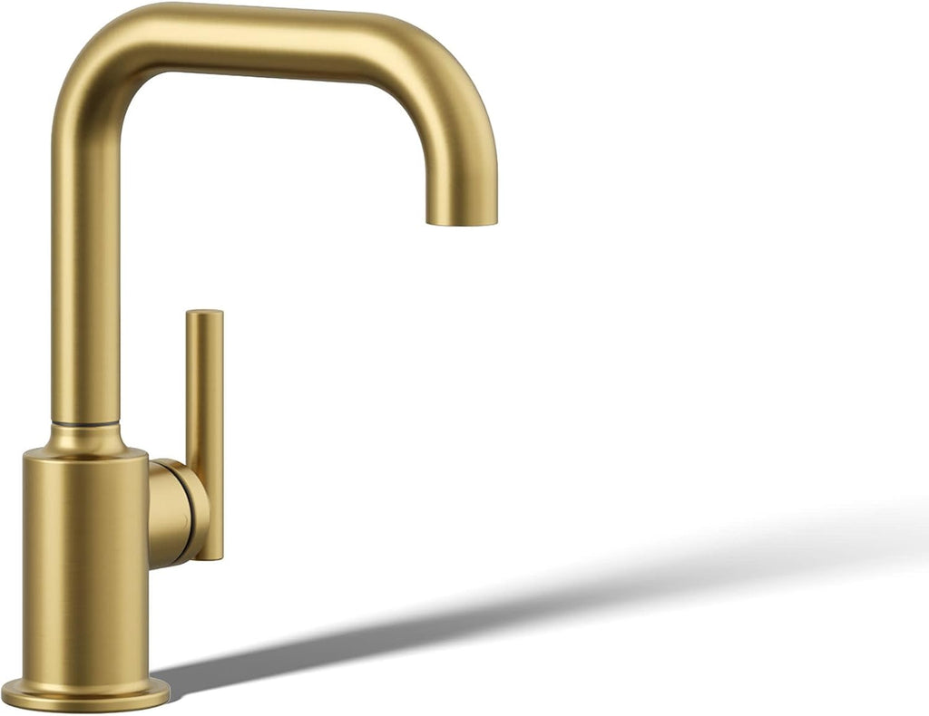 Kohler K-24077-2MB Purist Beverage Faucet, Vibrant Brushed Moderne Brass