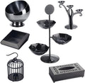 Stainless Steel Set Bar KTV Table Top Supplies Ice Bucket Paper Towel Rack Fruit Plate Ashtray