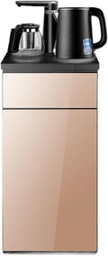 hot Water dispensers Tea Bar Machine Household Automatic Desktop Water Dispenser Intelligent Cold and Hot Down Bucket Machine Instant hot Water Dispenser (Color : A, Size : Ice Warm)