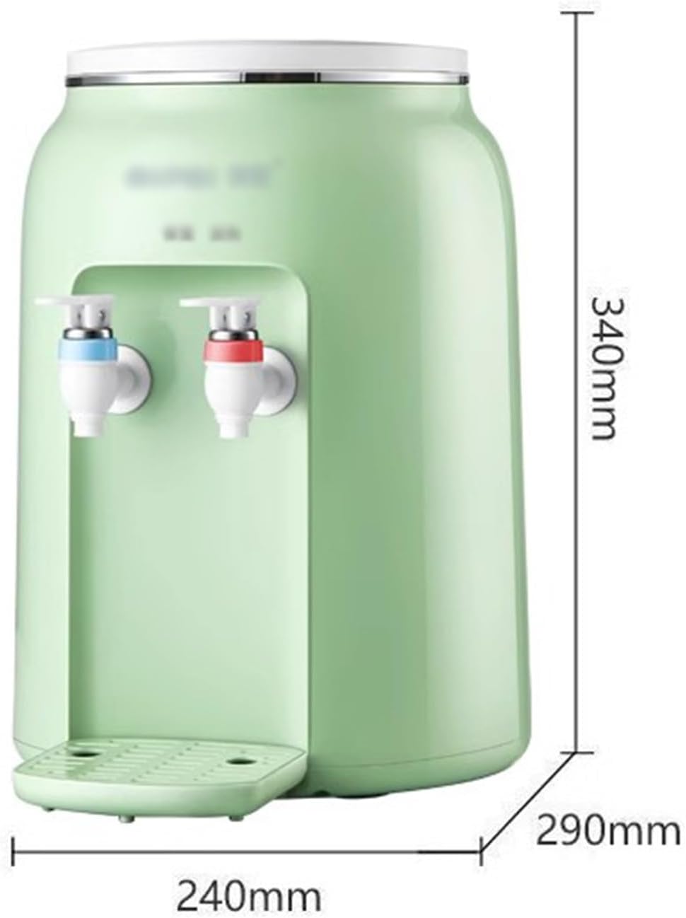 hot Water dispensers Small Water Dispenser Household Desktop Instant Hot Desktop Mini Heated Mineral Spring Bucket Water Dormitory Instant hot Water Dispenser (Color : A, Size : Warm)