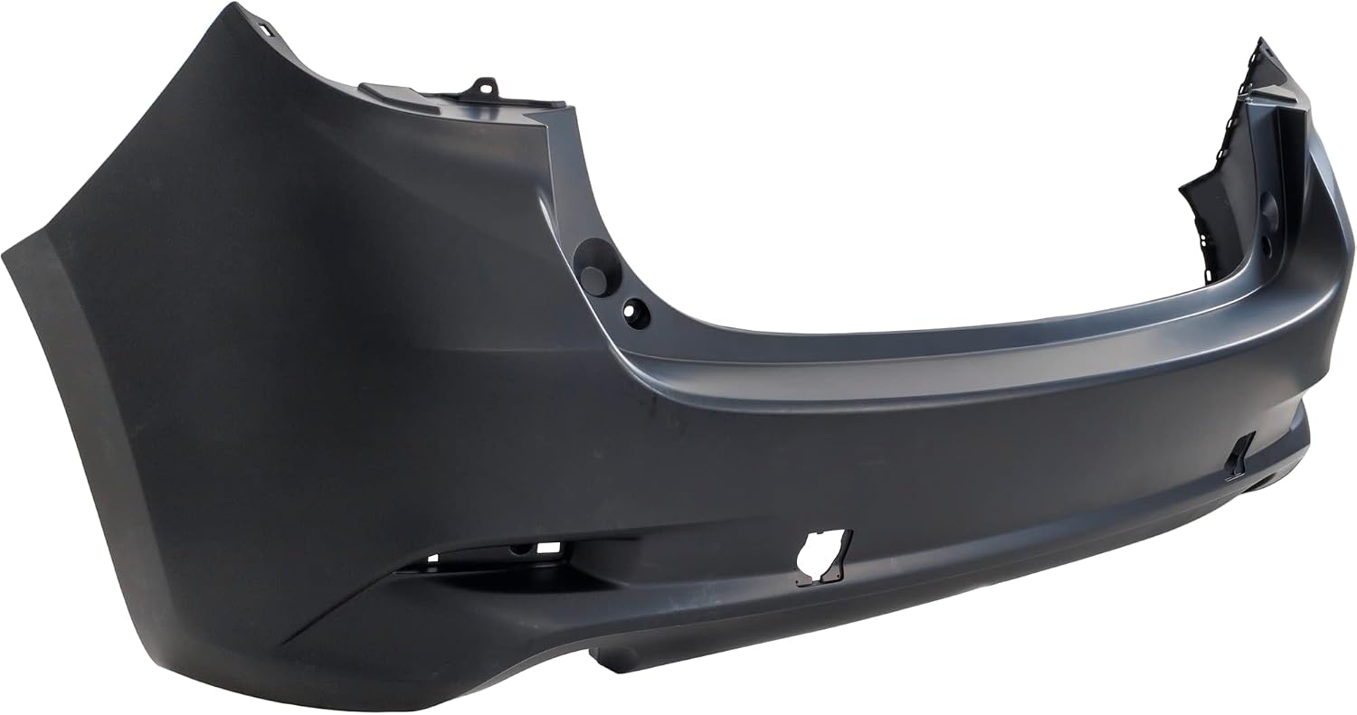 Garage-Pro Bumper Cover Compatible with Mazda 3 2017-2018 Hatchback, Mexico Built Vehicle Primed Rear MA1100225