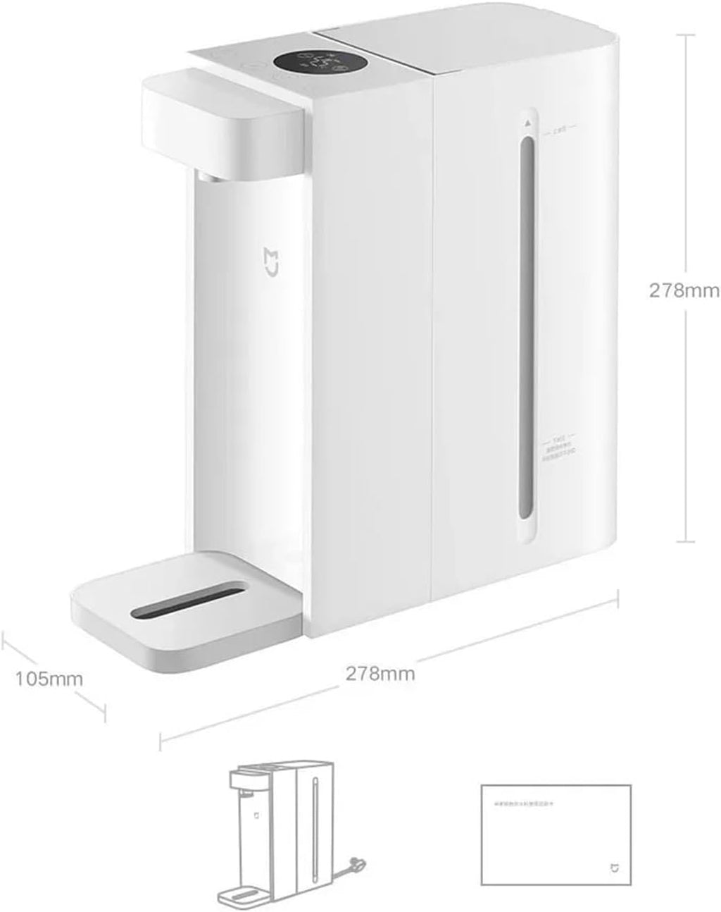 hot water dispensers Instant Hot Water Dispenser for Home 2.5L Water Heated Cooler Pump Dispenser Thermostat Desktop Portable instant hot water dispenser