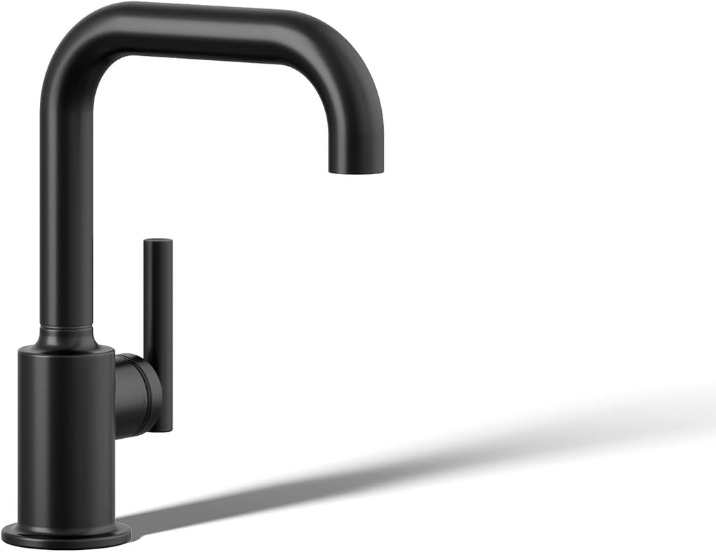 Kohler K-24077-BL Purist Beverage Faucet, Matte Black