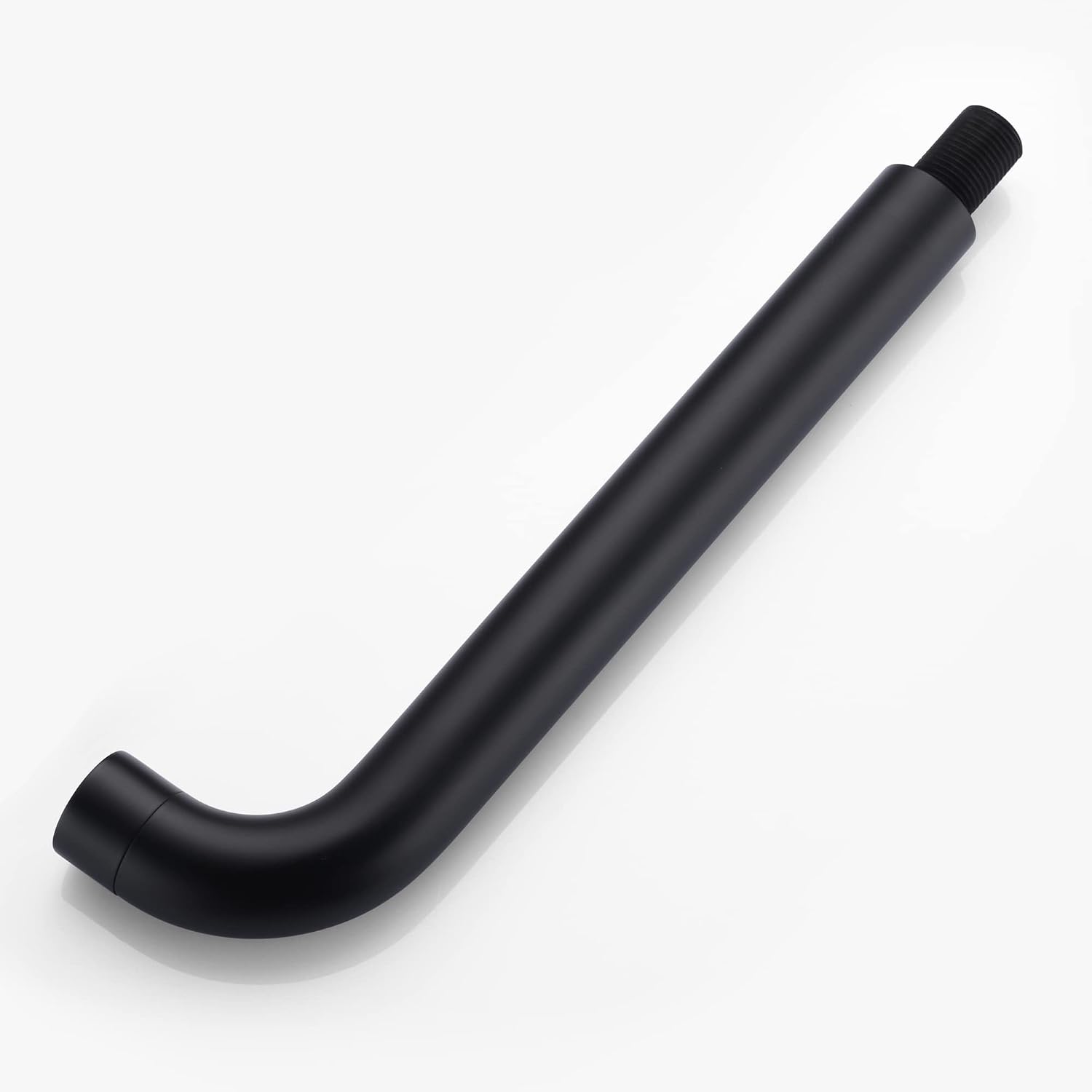 SUMERAIN Wall Mount Tub Filler Matte Black Bathtub Faucet High Flow Two Cross Handles with Rough in Valve, Extra Long Spout