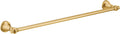 Moen YB0524BG Colinet Traditional 24-Inch Single Towel Bar, Brushed Gold