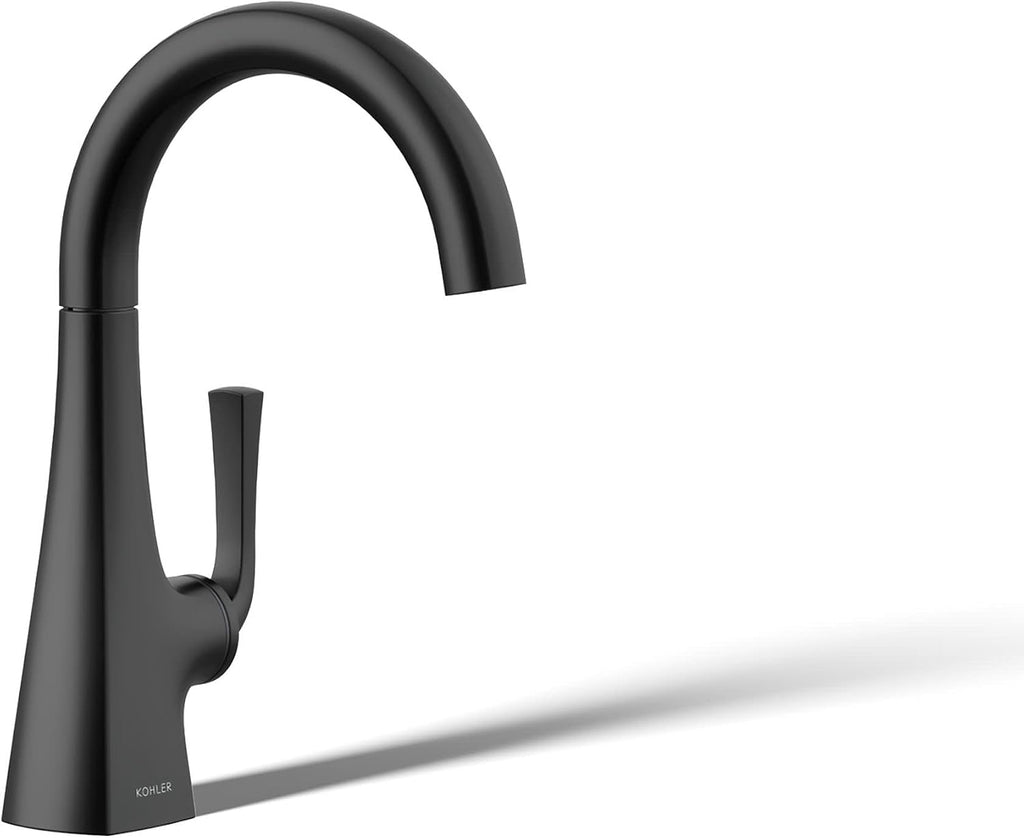 Kohler K-24134-BL Graze Beverage Faucet, Matte Black