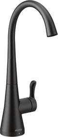 Moen S5520BL Sip Transitional Cold Water Kitchen Beverage Faucet, Optional Water Filtration System Available (Sold Separately), Matte Black