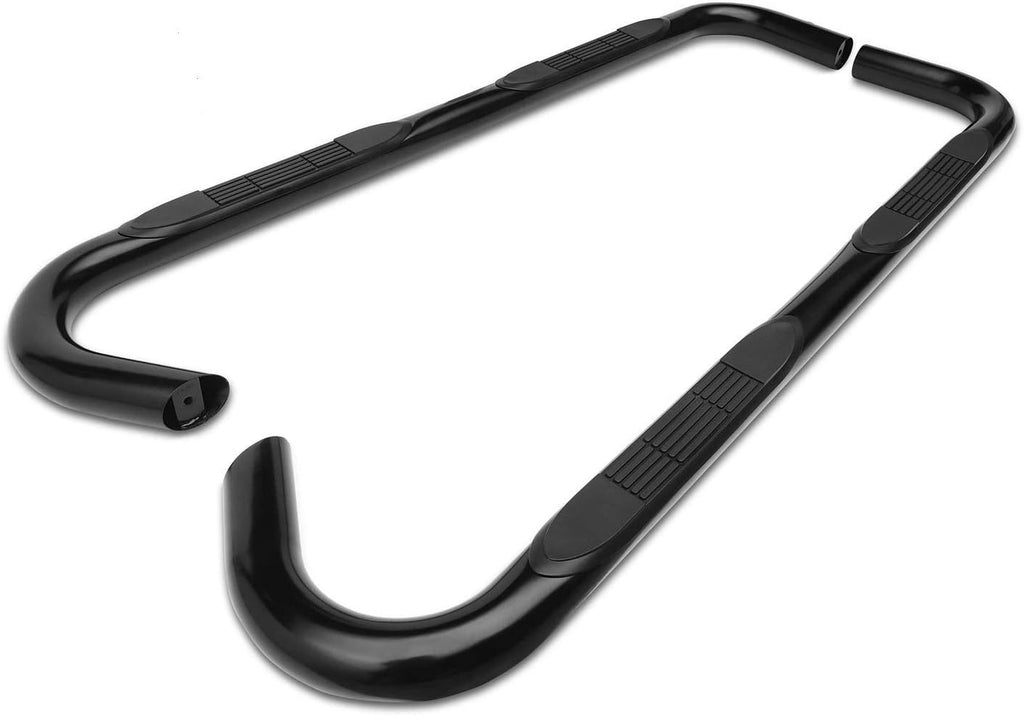 TAC Side Steps fit 2000-2006 Toyota Tundra Access Cab 3' Black Side Bars Nerf Bars Step Rails Running Boards Off Road Automotive Exterior Accessories (2 Pieces Running Boards)