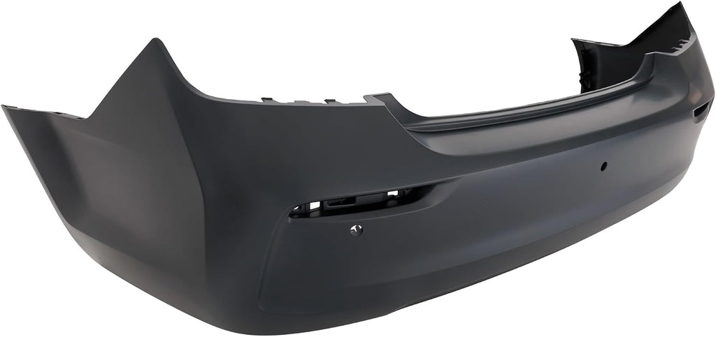 Garage-Pro Bumper Cover Compatible with Chevrolet Sonic 2017-2020 Sedan, For Models Without Rally Sport Package, With Remote Start and Park Assist Sensor Primed Rear GM1100A03