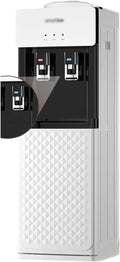 hot Water dispensers Household Water Dispenser Automatic Vertical Refrigeration Heating Desktop Small Office Barreled Instant hot Water Dispenser (Color : Hot Water A)