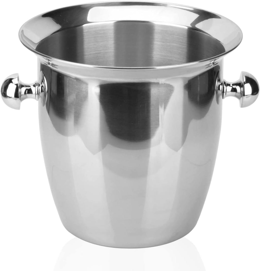 Ice Buckets Ice Bucket Thickened Stainless Steel Ice Bucket Ice Bucket Champagne Bucket Practical Wine Set Hotel Bar Tools Durable Ice Bucket Kits