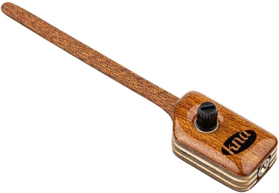 KNA SG-2 Bridge-Mounted Piezo Pickup for Acoustic, Steel-String Guitar – Natural Tone, Lightweight, Detachable, Volume Control, Singer Songwriter, Open Mic, No-Battery, Easy No-Mod Installation