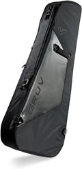 Gruv Gear Bass Guitar Case Soft, Patented Bass Guitar Gig Bag with Adjustable Side Carry Strap, Travel Approved, Multiple Pockets for Guitar Accessories, Ergonomic side-carry