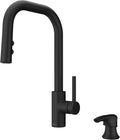 Pfister Zanna 1-Handle Pull-Down Kitchen Faucet in Matte Black