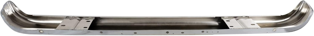 Garage-Pro Rear Bumper for Ford E-150 E-250 E-350 Super Duty 2005-2014, Chrome Steel, Automotive Exterior Accessories w/o Molding Holes, No Parking Aid Sensor