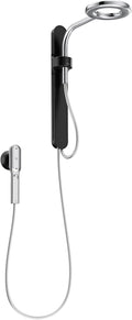 Moen N207C0BLC Spa Shower including Rainshower, Handshower and Magnetic Dock, Matte Black/Chrome
