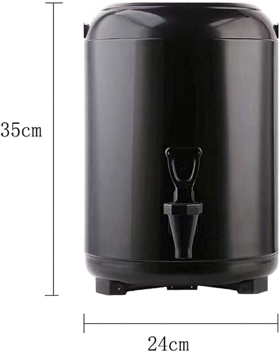Stainless Steel Hot and Cold Water Dispenser Urn Boiler - Portable Large Capacity Sealing Teapot with Faucet for Catering, Office, Hotels, Party