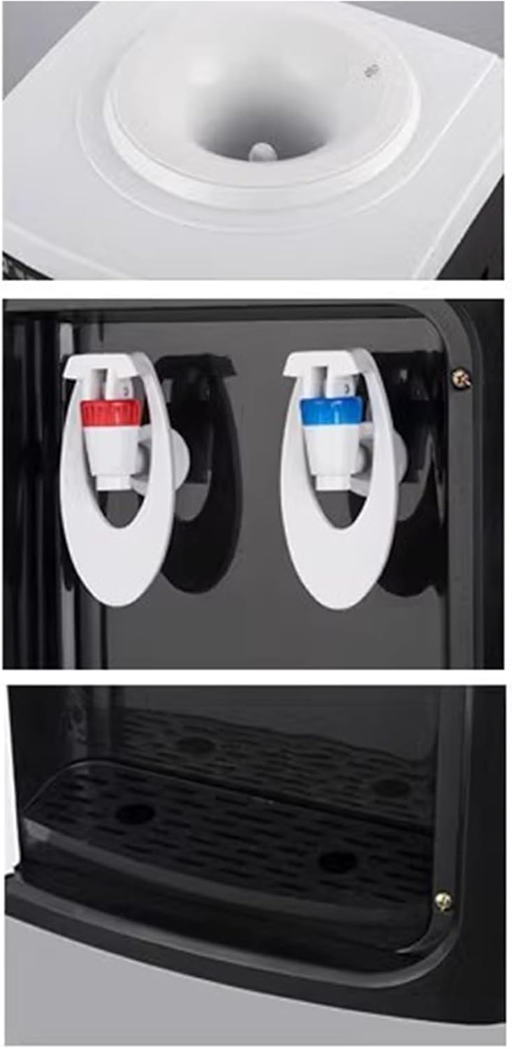 hot Water dispensers Household Small Dormitory Ice-hot Dual-Purpose Drinking Machine Water Boiler Water Dispenser Desktop Drinking Machine Instant hot Water Dispenser (Color : Warm)