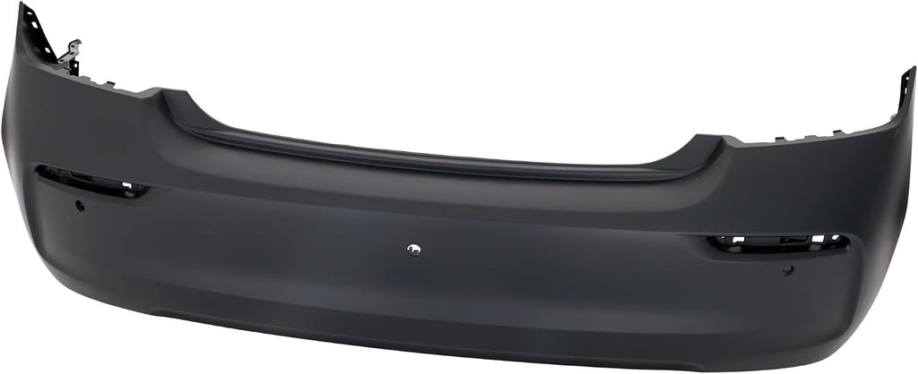 Garage-Pro Bumper Cover Compatible with Chevrolet Sonic 2017-2020 Sedan, For Models Without Rally Sport Package, With Remote Start and Park Assist Sensor Primed Rear GM1100A03