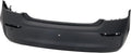 Garage-Pro Bumper Cover Compatible with Chevrolet Sonic 2017-2020 Sedan, For Models Without Rally Sport Package, With Remote Start and Park Assist Sensor Primed Rear GM1100A03