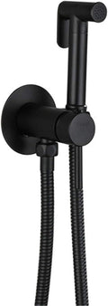 Black Bidet Faucet Washer Mixer Muslim Ducha Brass Higienica Cold and Hot Water Tap Crane Square Shower Spray