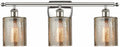 Innovations Lighting Cobbleskill - 3 Light Bath Vanity in Industrial Style-9.5 Inches Tall and 26 Inches Wide-Polished Nickel Finish-Mercury