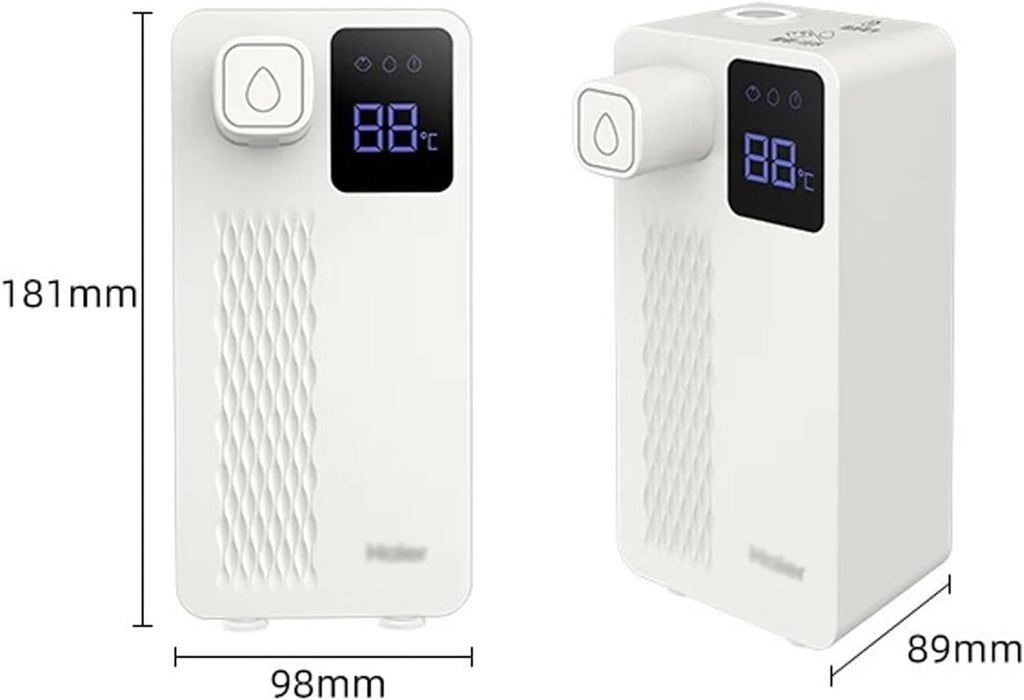hot water dispensers Water Dispensers Automatic Dispenser Kitchen Desktop Instant Hot Small Desktop Travel Hot Drink Kettle Cold Despenser instant hot water dispenser (Color : A-With Water Tank)