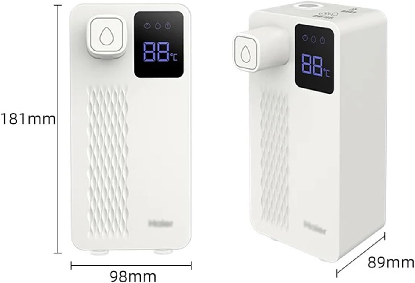 hot water dispensers Water Dispensers Automatic Dispenser Kitchen Desktop Instant Hot Small Desktop Travel Hot Drink Kettle Cold Despenser instant hot water dispenser (Color : A-Without Water Tank)